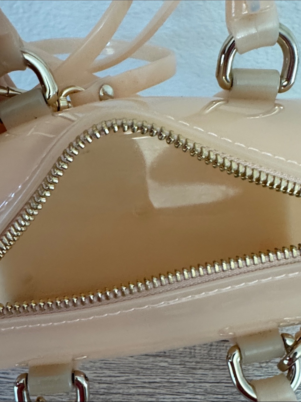 Furla Mini Candy Bag in Blush Pink - Picture 11 of 11